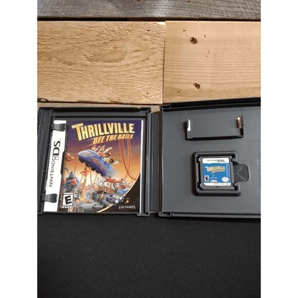 Thrillville Off the Rails Nintendo DS 2006 Video Game - Complete - Picture 2 of 3